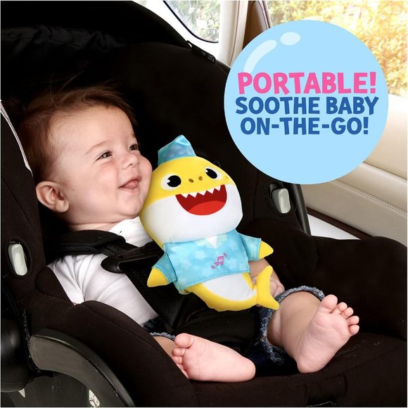 NEW Baby Shark Sleep Soother Baby Toy Sleep Toy White noise machine plush plushi - Picture 7 of 16